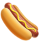 Hot Dog emoji on Apple